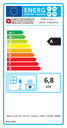 Energy Label Dorella L8 X