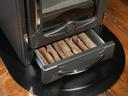 Cucinotta black wood-drawer