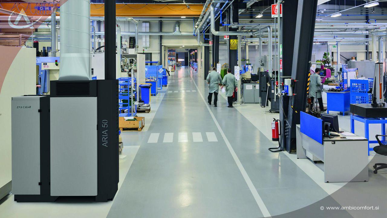 Evacalor aria 50 fabbrica - ambientata 25