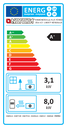 Energy Label Termorossella Plus Forno Dsa 40